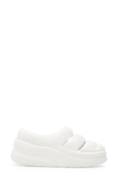 Shop Ugg Sport Yeah Clog In Bright White