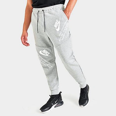 Nike Men's Sportswear Tech Fleece Gx Jogger Pants In Dark Grey  Heather/white | ModeSens