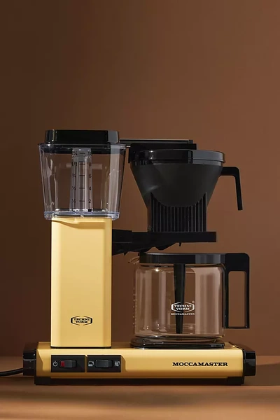 Shop Moccamaster Kbgv Select Coffee Maker In Yellow