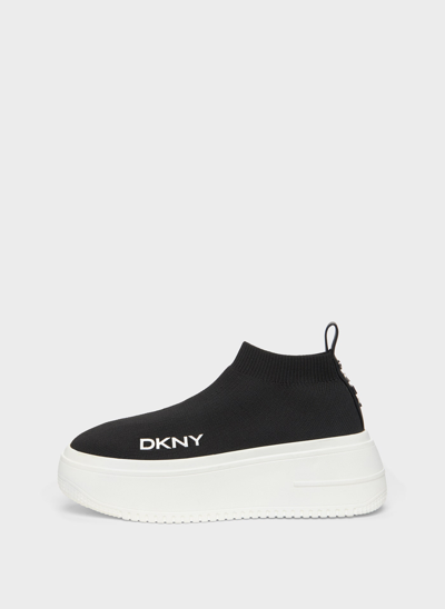 Dkny Women's Mada Slip On Platform Sneakers In Black | ModeSens