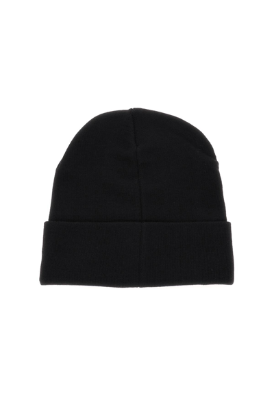 Shop Palm Angels Wool Blend Beanie Hat In Black