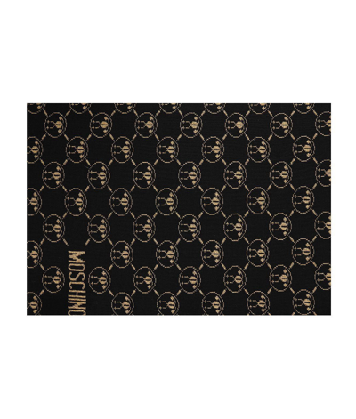 Shop Moschino Women's Black Other Materials Scarf