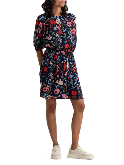 Shop Gant Women's Multicolor Viscose Dress