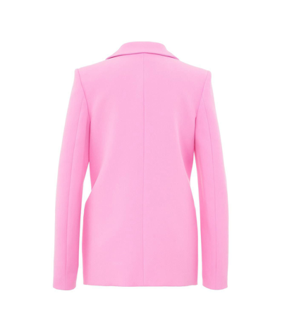 Shop Chiara Ferragni Women's Pink Other Materials Blazer