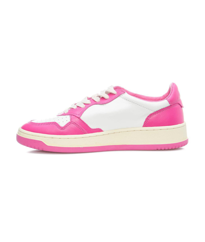 Shop Autry Women's White Other Materials Sneakers
