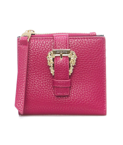 Shop Versace Women's Pink Other Materials Wallet