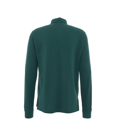 Shop Etro Men's Green Other Materials Polo Shirt