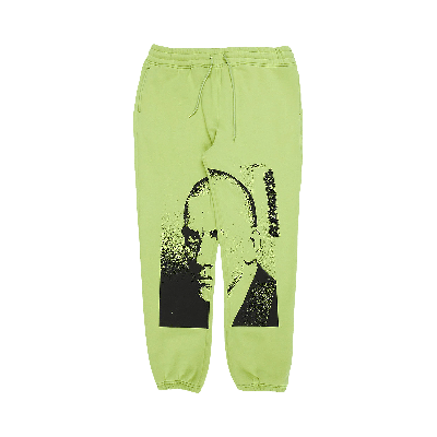 Pre-owned Pleasures Backbone Sweatpants 'green'