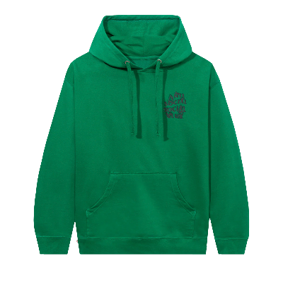 Pre-owned Anti Social Social Club The Notebook Hoodie 'green'