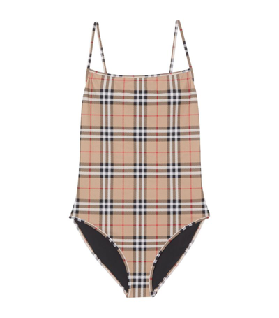 BURBERRY VINTAGE CHECK SWIMSUIT 