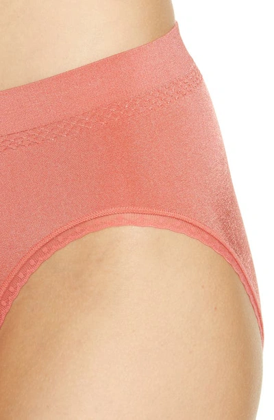 Shop Wacoal B-smooth High Cut Panties In Faded Rose