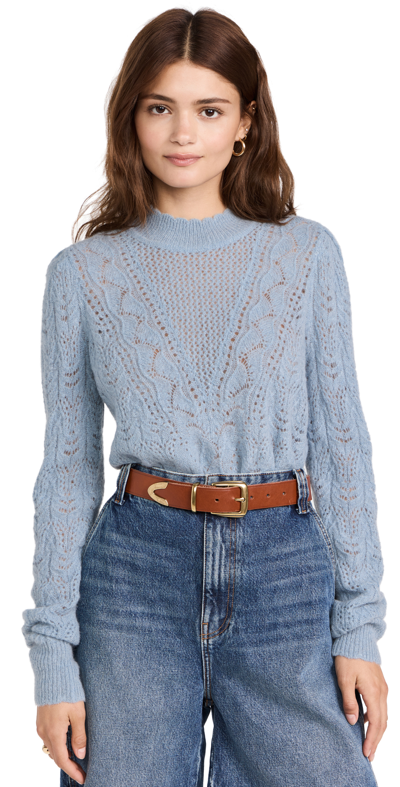 Shop Veronica Beard Makani Sweater In Blue