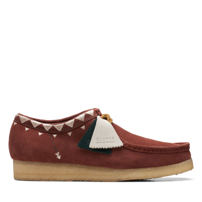 Clarks Wallabee In Red | ModeSens