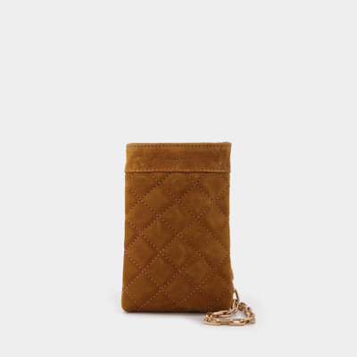 Shop Vanessa Bruno Phone Case In Brown