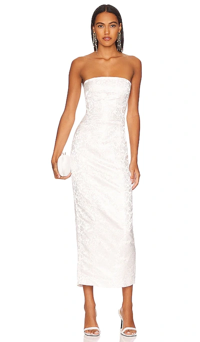 Shop Sau Lee Jennifer Dress In White