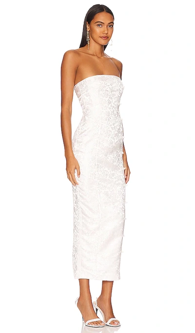 Shop Sau Lee Jennifer Dress In White