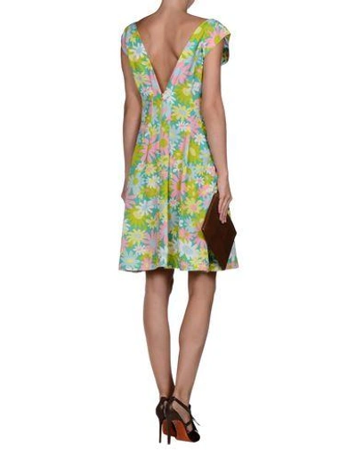 Shop Marni Knee-length Dress In Light Green