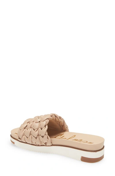 Shop Sam Edelman Ainslie Slide Sandal In Desert Beige