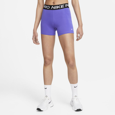 Shop Nike Women's  Pro 365 5" Shorts In Blue