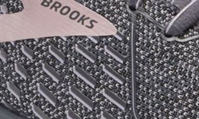 Shop Brooks Adrenaline Gts 21 Running Shoe In Ombre/ Lavender/ Metallic