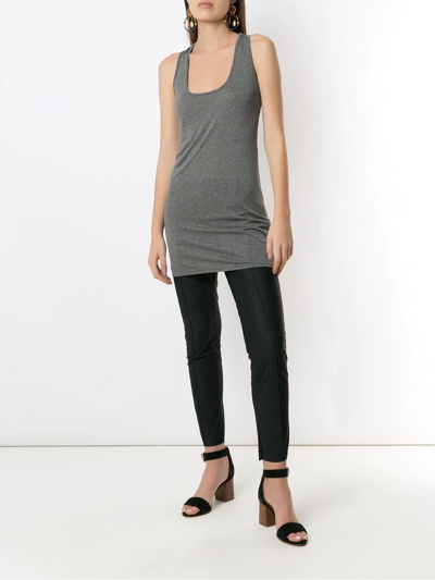 Amir Slama Sleeveless Top In Grey