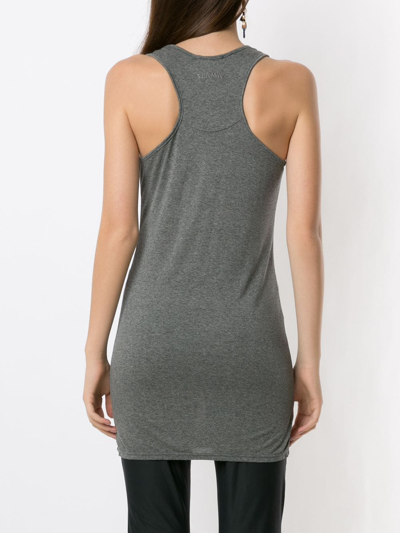 Amir Slama Sleeveless Top In Grey