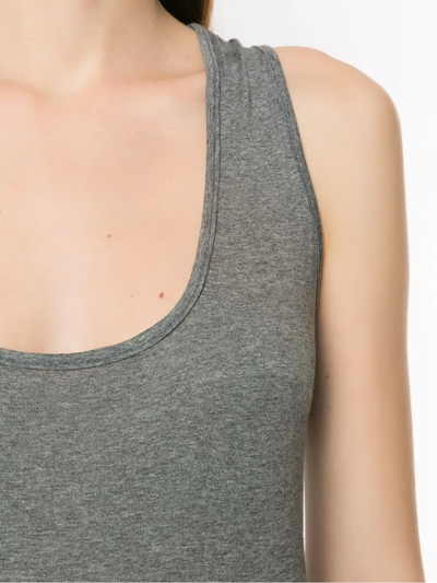 Amir Slama Sleeveless Top In Grey