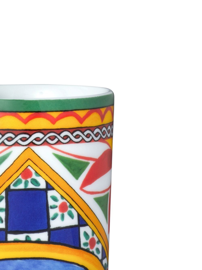 Shop Dolce & Gabbana Archive-print Porcelain Cup In White