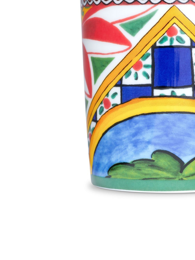 Dolce & Gabbana Archive-print Porcelain Cup In White