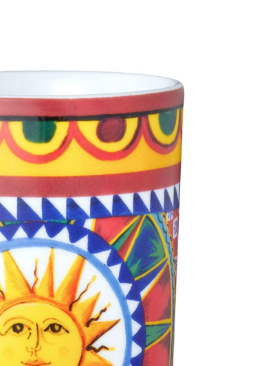 Shop Dolce & Gabbana Archive-print Porcelain Cup In Multicolour