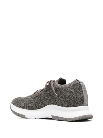 Shop Gianvito Rossi Glover Low-top Sneakers In Grey
