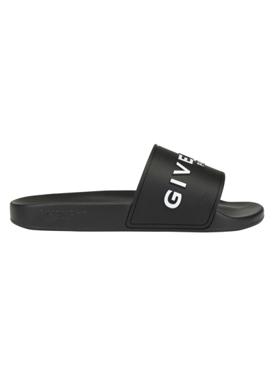 Shop Givenchy Slide Flat Sandals In Default Title