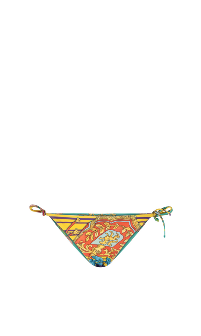 Shop Versace Swimwear In Multicolor