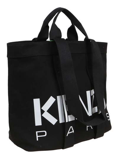 Shop Kenzo Large Tote Bag In Black