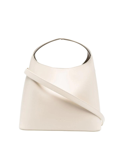 Shop Aesther Ekme Mini Sac Shoulder Bag In Off White