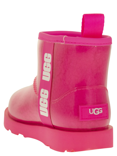 Ugg Kids' Classic Clear Mini Ii - Boots In Rock Rose | ModeSens
