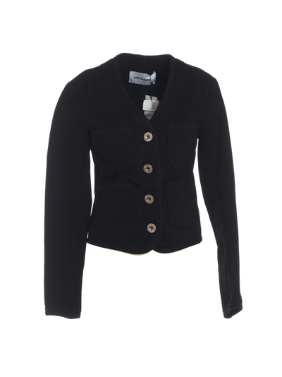 Low Classic Pocket Denim Short Jacket In Black | ModeSens