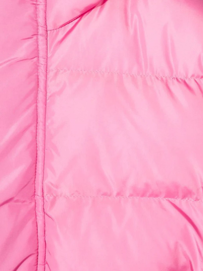 Shop Dsquared2 Pink Polyester Jacket In Rosa