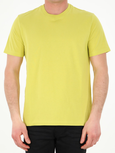Shop Bottega Veneta Crewneck Lime T-shirt In Default Title