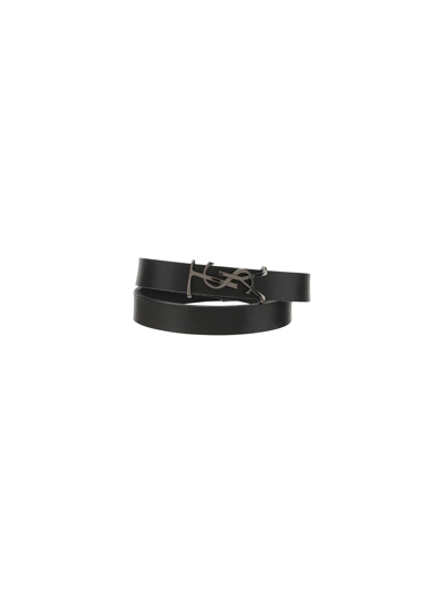 Shop Saint Laurent Ysl Bracelet In Default Title