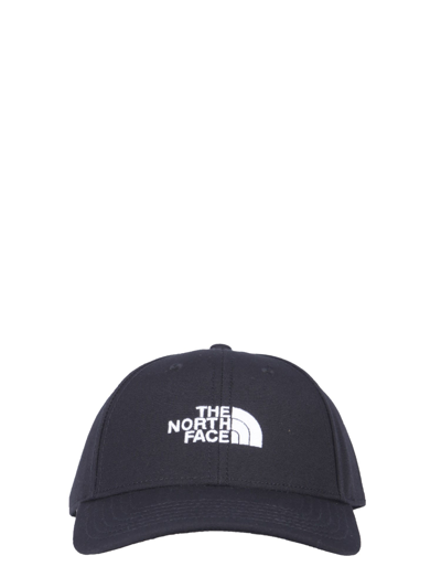 Shop The North Face Logo Embroidery Baseball Hat In Nero