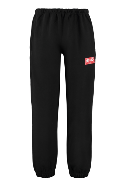 Shop Kenzo Jogging Trousers In Black