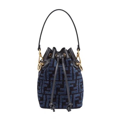 Shop Fendi Mon Tresor Bag In Bleu