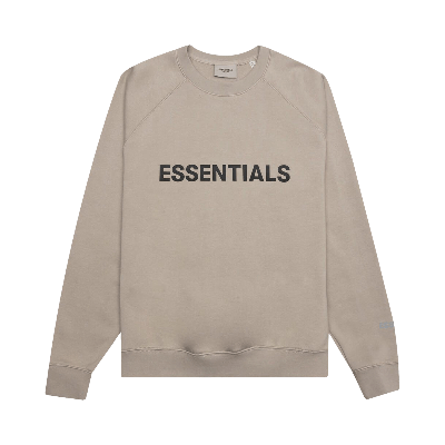 Pre-owned Essentials Crewneck Sweatshirt 'sage' In Green