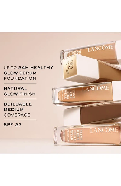Shop Lancôme Teint Idole Ultra Wear Care & Glow Serum Foundation In 450w