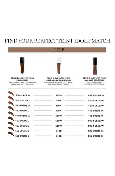 Lancôme Teint Idole Ultra Wear Care & Glow Foundation​ With Hyaluronic Acid 540c 1 oz / 30 ml