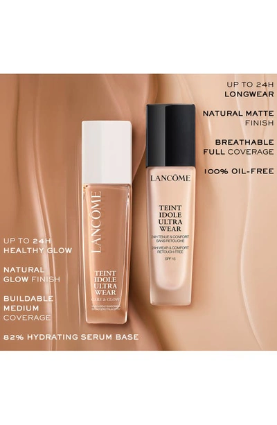 Shop Lancôme Teint Idole Ultra Wear Care & Glow Serum Foundation In 520w