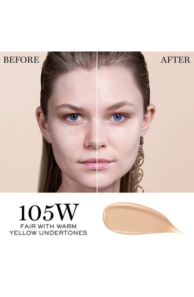 Shop Lancôme Teint Idole Ultra Wear Care & Glow Serum Foundation In 105w