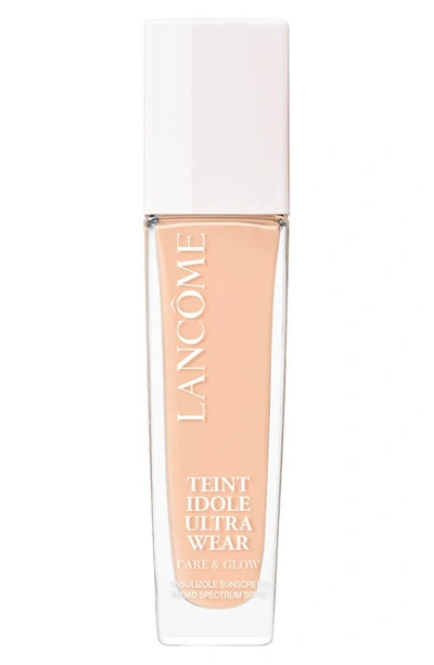 Shop Lancôme Teint Idole Ultra Wear Care & Glow Serum Foundation In 120n