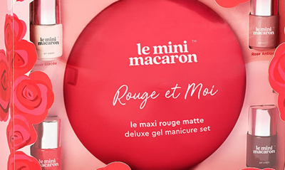 Le Mini Macaron Rouge & Moi Gel Manicure Set